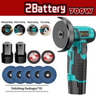 Grinder Machine Mini grander 18V batteri 700W grinder cordless Angle grinder mesin gerinda tanpa kab