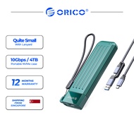 ORICO M2 SSD Case NVMe USB Type C Gen2 10Gbps PCIe SSD Enclosure M.2 NVMe Enclosure M.2 SATA NGFF 6Gbps Solid State Drive Case (MM2C3)