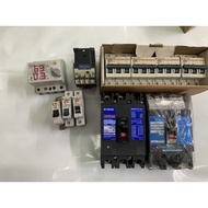 Assorted Brand Circuit Breaker  /MCCB/ MCB/ 10Amp, 32Amp, 40Amp, 60Amp, 63Amp, 100 Amp, 150Amp Curre