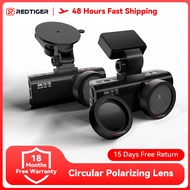 REDTIGER F7N Circular Polarizing Lens, CPL for Dash cam, Lens Protection for F7N, Effect Filters Sup
