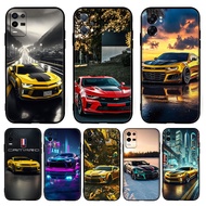 【O-7】Chevrolet sports car for Realme 3 5 6 7 8 Pro 5i 5s Q 6i 7i TPU soft black protective case