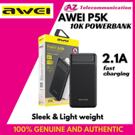 AWEI P5K 10K POWERBANK 20W : FAST CHARGING : SLEEK AND LIGHT WEIGHT : WARRANTY!!