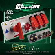 Billion 3-Slot Switch Panel + Power Cut + Start Button