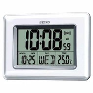 Seiko QHL058W ORIGINAL LCD Digital Desk Wall Clock Calendar QHL077W