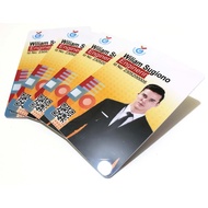 Print GLOSSY Id cards, Pvc material, member cards using photo and barcode