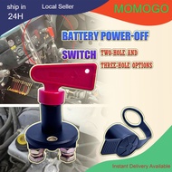 2/4Holes Battery Isolator Switch Power Kill Cut Off Switch Car Truck Boat Camper Battery Isolator Di