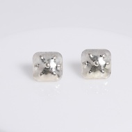 [ZANZAN ZANZAN] Girl Square Dot Earrings [EK20BD008]