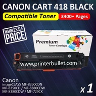 Canon 418 Black / Cartridge 418 Compatible Laser Toner Cartridge CART 418