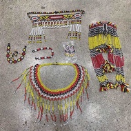 6pc Set Tboli Beads Tribal Costume / Ethnic Costume / Mindanao Accessories