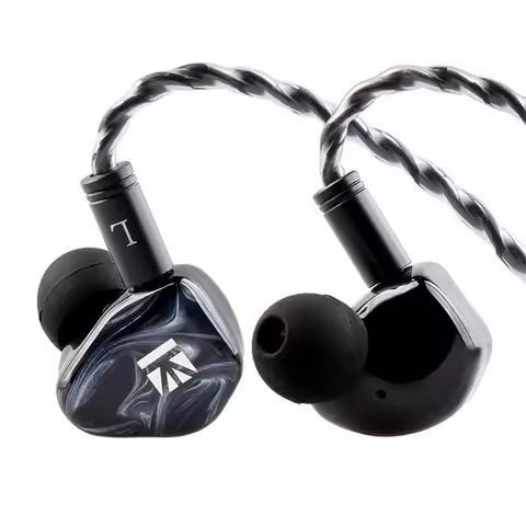 KBEAR KB01 1DD 10MM Beryllium Diaphragm Dynamic Drivers HIFI Earphone Earbud Sport Gaming headsets l