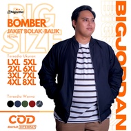 Bomber Jacket BIG Size 5XL-6XL-7XL-8XL Jumbo Bomber Jacket for Men outdoor