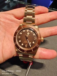 Tudor 帝陀 79012M銅表39mm, 非常新鮮dated 2021年11月6日，