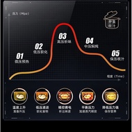 Oaks Household Electric High-Pressure Cooker6L Large-capacity dual-pot multi-function rice cooker, d