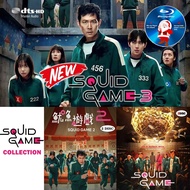 K-DRAMA BLURAY SQUID GAME 3 (2025) SQUID GAME 1 /2 COLLECTION