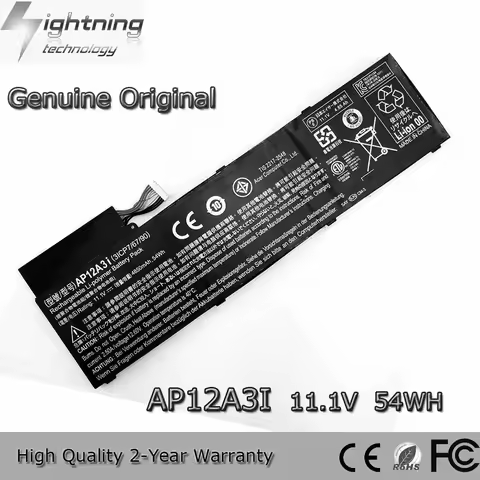 Brand New Original AP12A3i 11.1V 54Wh Laptop Battery for Acer Aspire M3 M3-481TG M3-581TG M5 M5-481T