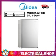 {FREE SHIPPING} Midea 95L 1 Door Refrigerator MDRD142FGD Single Door Fridge Non-Inverter Peti Sejuk
