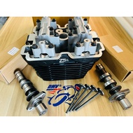 Z5 Racing Cylinder Head 22*25-4.5 Stem w/ Camshaft for RAIDER 150 Carb
