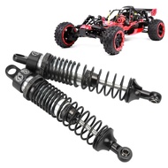ssrroo Bnineteenteam 2Pcs 100mm RC Metal Damper Set for HSP RGT Himoto 1/10 Car (Dark Blue