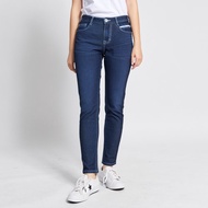 EDWIN 女裝 JERSEYS EJ2冰河玉錐形長褲 (酵洗藍) #褲子