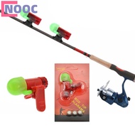 【NOOC】Night Fishing Rod Alarm Sensor Light LED Signal Clamp Locking Pole Bite Alarm