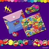 MASKfolio S 口罩套 蠟筆小新 - Joyful Time