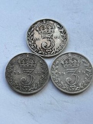 英國喬治五世三便士銀幣