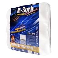 ฉนวนลดเสียงสะท้อน MPE M-SORB 60X60 ซม. หนา 40 มม. สีขาว