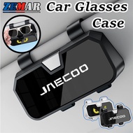 Jaecoo J7 J8 Car Glasses Case Sunglasses Clip Multi Functional Card Holder Tickets Holder Car Sunsha