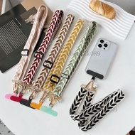 Trendy Fashion Mobile Phone Lanyard Long Cross-Body Back Shoulder Strap Hanging Chain Pearl Pendant 