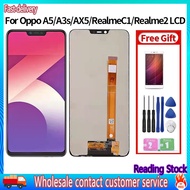 100% TEST Original For OPPO A5 / A3S / AX5/REALME C1/REALME 2 LCD TOUCH SCREEN DIGITIZER