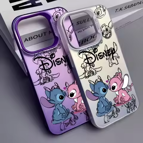 Line Stitch Angel Couple Case For Huawei Honor 90 200 Pro Lite X9B X9A X8A X7A X7B X6B Play 60 Plus 