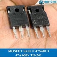 [REMOVAL] N-channel MOSFET 47N60C3 SPW47N60C3 RDSon 0.07 ohm 650V 47A TO-247 genuine