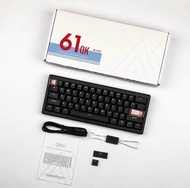 Cidoo QK61 Wireless Bluetooth Three Mode Mechanical Keyboard VIA/QMK Portable RGB Hot Plug Game Keyb