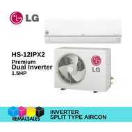 LG HS-12IPX2 1.5HP Premium Dual Inverter Wall Split Type Aircon (WiFi)