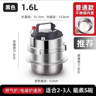 Wholesale304Stainless Steel Mini Pressure Cooker Household Gas Induction Cooker Universal Outdoor Pressure Cooker Small1-2
