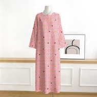 Kaftan Kejururawatan, Farhah, Saiz Bebas, Zip Halimunan Ready Stock Not See-Through Premium Korean C