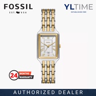 Fossil Lady ES5368 Raquel Three-Hand Date Two-Tone Stainless Steel Quartz Watch