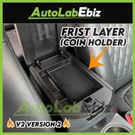 BDXE Version 2 V2 Mitsubishi Xpander center console box PVC armrest double layers USB led arm rest s