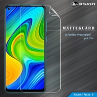 9Skin Matte Guard Ultra MGU Screen & Back Cover Guard for Xiaomi Redmi Note 9