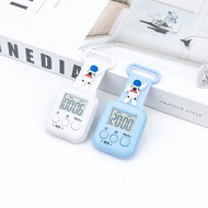 Ultra Small Mini Cartoon Timer Primary School Students Self-Discipline Mini Timer Kitchen Countdown 