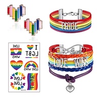 choice of all Pride Bracelets Bi Pride Bracelet for Women Gay Trans Rainbow Pride Bracelet for Men P
