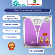 Cân đo sức khỏe Nhơn Hòa 120kg Cân đo Nhơn Hoà Hàng Việt Nam Chất lượng cao giao màu ngẫu nhiên