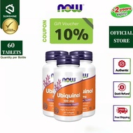 EXP:2027 NOW Foods Ubiquinol 100mg 60 Softgels High-Quality Nutritional Support Supplement