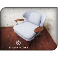 新品/未使用品/STELLAR WORKS/高級/FLYMEe/Chillax Lounge Chair/Nic Graham/ウォールナット材/スチール/ラウンジチェア/344300円/ft8522