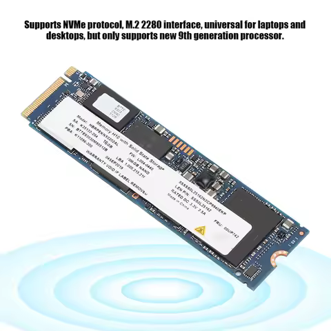 For Intel Optane Memony H10 with State Storage SSD M.2 2280 PCIe 3.0 3D XPoint For Intel Optane Memo