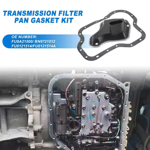 UXCELL 4EAT-G G4A-EL Automatic Transmission Filter CVT Oil Cooler Filter Oil Pan Gasket for Mazda 62