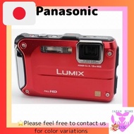 Panasonic Digital Camera LUMIX FT3 Sparky Red DMC-FT3-R direct from japan used