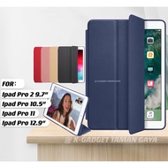 Ipad Pro 2 9.7”|Ipad Pro 10.5” |Ipad Pro 11 |Ipad Pro 12.9” (2018)PU Leather Flip Protective Stand|S