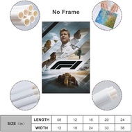 F1 The Movie Poster Canvas Wall Art Movie Poster Room Decor P-2 Unframe-style-1 08x12inch(20x30cm)