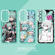 Hatsune Galaxy Samsung S23ultra Phone Case S24 Two-Dimensional S22 Cute S21+Japanese S20FE Anime A35
